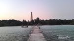 Pulau di Indramayu Ini Dihuni Biawak
