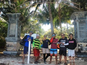 Pulau di Indramayu Ini Dihuni Biawak