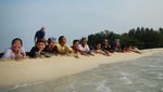 Pulau Dolphin di Kepulauan Seribu, Masih Perawan
