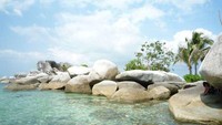 Batu Granit di Pulau Lengkuas (Yunita Fitrianti/dtraveler)