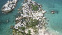 Hamparan batuan granit, menambah keeksotisannya