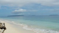 Keadaan pantai Pulau Owi yang masih sangat cantik dan alami (Sumber: panoramio.com)
