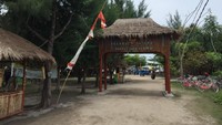 Gerbang Pantai Pasir Perawan