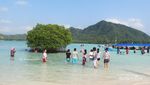 Pulau Pasir Timbul, Si Kecil Nan Unik di Lampung