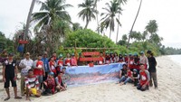 Pembukaan akses jalan dan pemasangan plang Pantai Obak