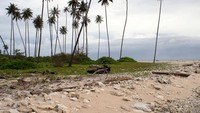 Pasir putih Pulau Rusa