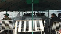Suasana kapal penumpang