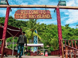 Pulau Tegal Mas, Miniatur Maldives dari Lampung