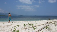 mengaggumi pantai