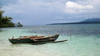 Cantiknya panorama Laut Morotai  (Fanny Kristiadhi /ACI)