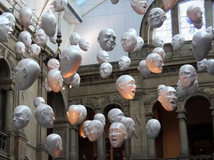 Puluhan Kepala Manusia Menghias Museum Kelvingrove