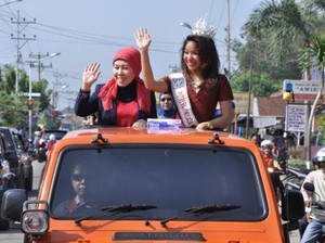 Puteri Pariwisata Jatuh Cinta Pada Songket & Budaya Sumsel