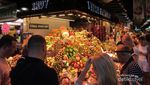 Rambutan dan Manggis Asli Indonesia di Pasar Barcelona