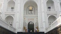 Begitu megahnya Masjid Ramlie Musofa.