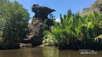 Rammang-rammang yang berada di balik pegunungan kapur