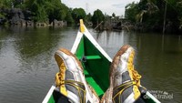 Terhampar sungai indah dan bebatuan