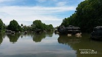 Rammang-rammang bisa dicapai dengan naik kapal