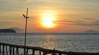 Sunset di Pulau Randayan