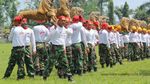 Ratusan Singa Menari di Alun-alun Kota Subang