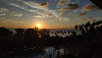 Menyapa sunrise di Mata Ie Resort