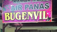 Salah satu tempat pemandian dalam kawasan