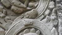 Relief Stegosaurus