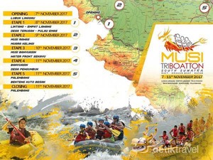 Resmi Dibuka! International Musi Triboatton 2017 Promosikan Wisata Sumsel