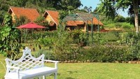 Bangku taman di Kebun Mawar (Arina Yulistara - wolipop)