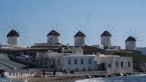 Romantisme Biru dan Putih di Mykonos