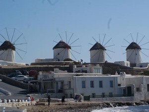 Romantisme Biru dan Putih di Mykonos