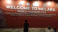 Melaka, kota warisan dunia.