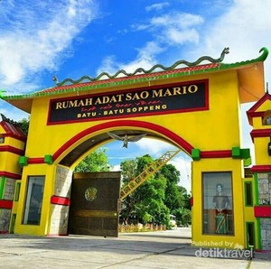 Rumah Adat Sao Mario yang Unik di Sulawesi Selatan