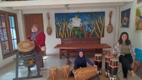 Ini bagian tempat dimana di taro alat musik traditional