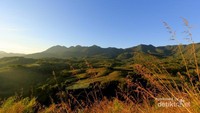 Pemandangan di salah satu sudut kota Ruteng