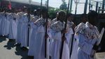 Saat Peresmian Gereja, Warga Papua Menari Bersama