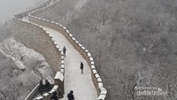 Mutianyu Great Wall memiliki panjang sekitar 5.400 meter