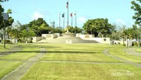 American Memorial Park, tempat untuk mengenang para serdadu Amerika dan penduduk Mariana yang gugur di dalam peristiwa Battle of Saipan