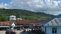 Suasana di pelabuhan
