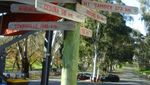 Salaman dengan Kanguru di Gumeracha, Australia