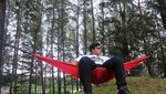Santai Dulu Pakai Hammock di Pantai Lhoknga, Aceh