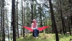 Santai Dulu Pakai Hammock di Pantai Lhoknga, Aceh