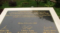 Taman ini juga merupakan taman persahabatan AS dan Medan
