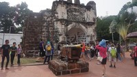 A Famosa, benteng peninggalan Portugis di Melaka