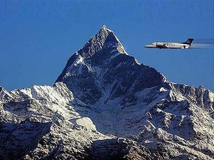 Satu Jam untuk Selamanya, Melayang di Atas Himalaya