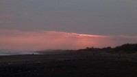 Sunset yang indah nan syahdu
