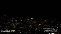 Kerlap-kerlip lampu Kota Bogor dari kejauhan