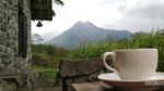 Sedap, Ngopi Sambil Lihat Merapi