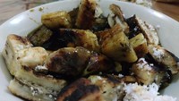 pisang bakar siap di santap