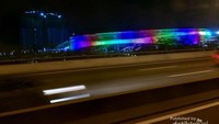 Stadium dengan lampunya yang keren