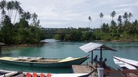 Titik pemberangkatan menuju Danau Labuan Cermin